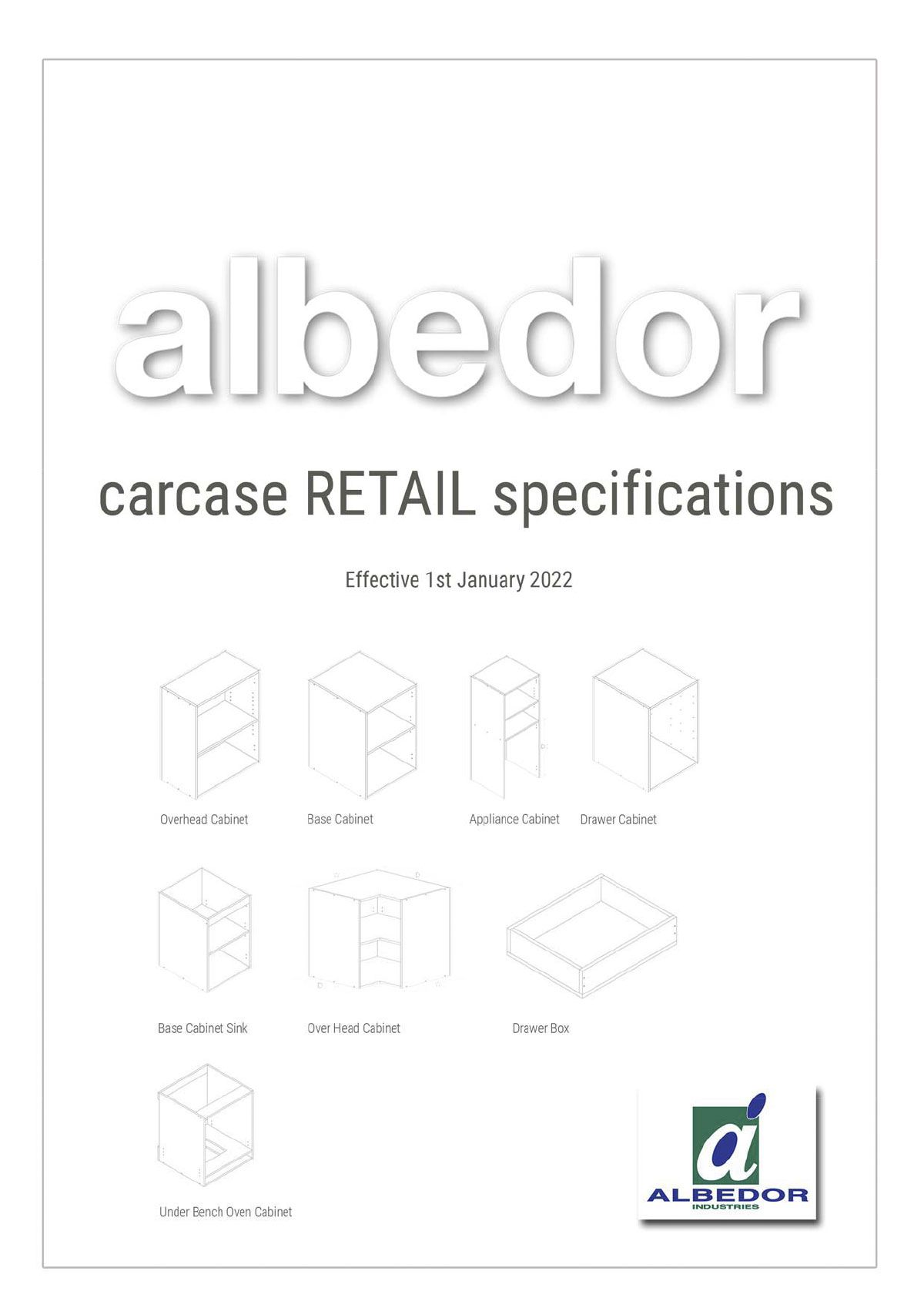 Albedor Carcase Retail Specifications